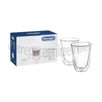 Foto van DeLonghi Kopjes Dubbele thermowand Set van 2 latte macchiato glazen 