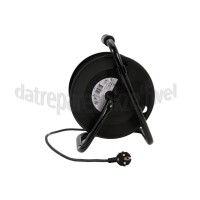 Foto van Q-Link Snoerhaspel haspel 25 meter Thermische beveiliging 3 x 1.0mm2 