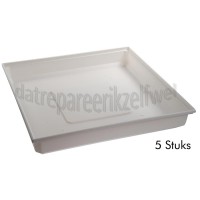 Foto van Lekbak Wasmachine lekbak 70x70x10 per 5stuks 