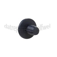 Foto van Pelgrim Voetje Van pannendrager, rubber GKB285, HG211P 