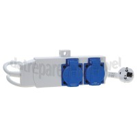 Foto van Easyfiks Beveiliging combischakelaar 3500W, 16A 230V Gelijktijdig was/droog 