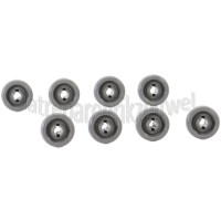 Foto van AEG Wiel van bovenkorf set 8 stuks F50742, ESF63020, ZDT110 