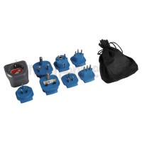 Foto van Brennenstuhl Reisstekker Reisstekkerset 7 voudig 150 Landen max.250V/10A 