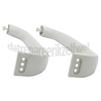 Foto van Handgreep 30.5cm Wit gebogen KGV2605/01,KGV3120/02 