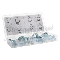 Foto van Benson Slangklem Assortimentsdoos 40 delig Slangklemmen 12-40mm 