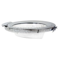 Foto van Bosch Vuldeur Complete deur, chroom WM14S7B1EU, WM14S490NL 