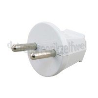 Foto van Q-Link Stekker 16A 3600W wit Stekker zonder RA 