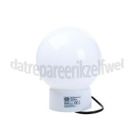Foto van VB Schroefkogel 60W Glazen bol Voor schroefrand recht 
