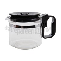 Foto van WPRO Koffiekan 12/15 kops -zwart- hoogtes 12 cm tot 14 cm 