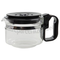 Foto van WPRO Koffiekan 9/12 kops -zwart- hoogtes 10 cm tot 12 cm 