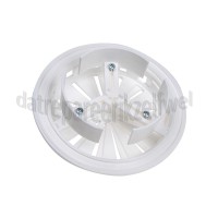 Foto van Rooster Ventilatie rooster wit Verstelbaar 100-150mm 