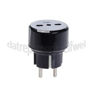 Foto van Brennenstuhl Stekker Verloopstekker IT - NL 16 amp. 250V, geaard 