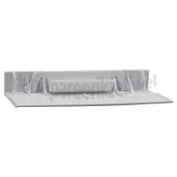 Foto van Bosch Deurgreep Vriesvakdeur, 10,5cm wit. Incl. veer KFL18E51, KIL15V51 