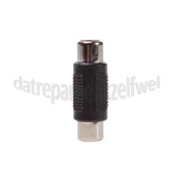 Foto van Easyfiks Tulp Adapter Tulp Contra RCA Female - Tulp Contra RCA Female Koppelstuk 