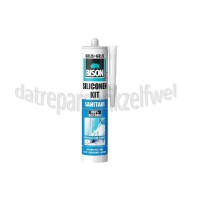 Foto van Bison Siliconenkit BISON -sanitair grijs- Spuitkoker 