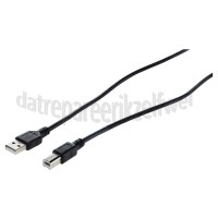 Foto van Easyfiks USB Kabel USB 2.0 A Male - USB 2.0 B Male 2.5 Meter 