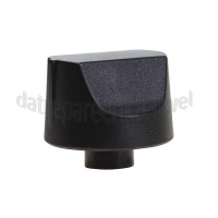 Foto van Zanussi Knop Gasknop, zwart ZGG62414, ZGX65414, RGG6741 
