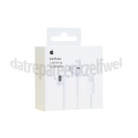 Foto van Apple Earpods In-ear met 1m lightning kabel Wit, ingebouwde afstandsbediening en microfoon 