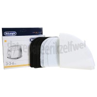 Foto van DeLonghi Filter Oliedamp- koolstof- papierfilter F8, D8, F1000 series 