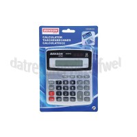 Foto van Benson Calculator Benson Office Rekenmachine 8 Cijferig display, Grijs 