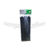 Foto van Bundelbandjes 300x7.8 mm Zwart Tiewraps 