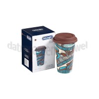 Foto van DeLonghi Thermosbeker Keramische beker met dubbele wand The Taster, 300 ml 