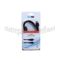 Foto van Easyfiks HDMI 1.4 Kabel HDMI A Male - Mini HDMI C Male 1.5 Meter, High Speed met Ethernet 