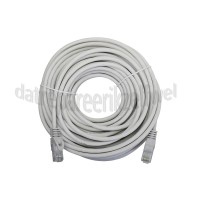 Foto van Easyfiks UTP/Netwerk kabel UTP CAT6 Netwerkkabel, RJ45 Male - RJ45 Male 20 Meter, Wit 