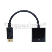 Foto van Easyfiks Displayport Kabel DisplayPort Male naar VGA Female Adapterkabel 0.2 Meter, zwart 