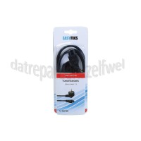 Foto van Easyfiks Netvoedingskabel Voedingskabel C5, 230V, 10 Amp 1,5 Meter, 3x1mm2 