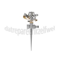 Foto van Talen Tools Sproeier Sectorsproeier op zinken piket RVS filter, onderhoudsvrij 