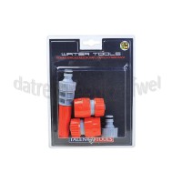 Foto van Talen Tools Starterset Besproeiingsset Tuinspuit, kraanstuk, slangkoppelingen 1/2 en waterstop 