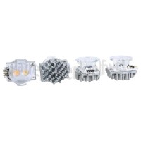 Foto van Novy Lamp Set LED verlichting, 4 stuks Dual LED (2 licht kleuren) 6845, 6830, D821/16 