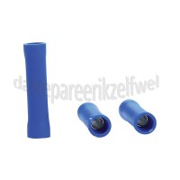 Foto van Ratio Kabelschoen Blauw, Doorverbinder 1,5-2,5mm 