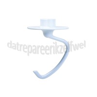 Foto van KitchenAid Klopper Deeghaak 5K45SSEWH, 5KPM50WH 