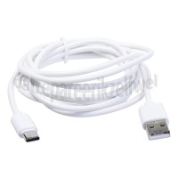 Foto van Easyfiks USB Kabel wit, 200 cm usb A naar C Universeel USB Type C 