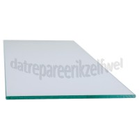Foto van Pelgrim Glasplaat Dampscherm 482x137mm MSL600RVSP02, SLK600KORP02 