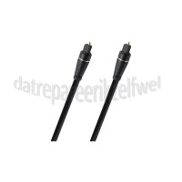 Foto van Oehlbach Optische Kabel Excellence Optische Digitale kabel Vergulde connectoren, 1,5 meter 