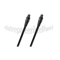 Foto van Oehlbach Optische Kabel Excellence Optische Digitale kabel Vergulde connectoren, 2 meter 