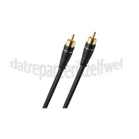 Foto van Oehlbach Tulp Kabel Excellence Subwoofer Cinch kabel Vergulde connectoren, 5 meter 
