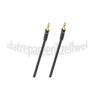 Foto van Oehlbach Jack Kabel Excellence Stereo-Audio kabel 3,5mm jack Vergulde connectoren, 1 meter 