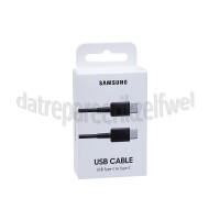 Foto van Samsung USB-C Kabel USB-C naar USB-C Kabel, 1 meter Zwart 