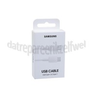 Foto van Samsung USB-C Kabel USB-C naar USB-C kabel, 1 meter, wit laden en gegevensoverdracht 