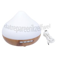 Foto van Calex Diffuser Smart Aroma Diffuser met lichtfunctie Wifi, inclusief usb adapter en kabel 