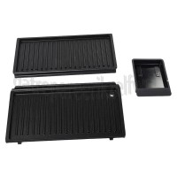 Foto van DeLonghi Plaat Grillplaten, set SW12, SW13 