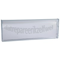 Foto van Bosch Frontpaneel Transparant KG36VVW3107, KG33VEI3103 