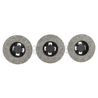 Foto van DeLonghi Schijf Viltschijf, 3 stuks LC500C, NTS3030, LC205SD 