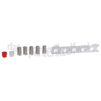 Foto van Pelgrim Druktoets Druktoets set, 5 stuks WS6011PCUU, WS9011PMUU, A4462TRVS 