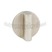 Foto van Pelgrim Knop Draaiknop, grijs OVM506MAT, MAC524MAT, OVS524RVS 