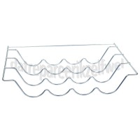 Foto van Bosch Flessenrek Metaal, 47,3x30x5cm. KIV34X20, KI24RV30, KIR18S80 
